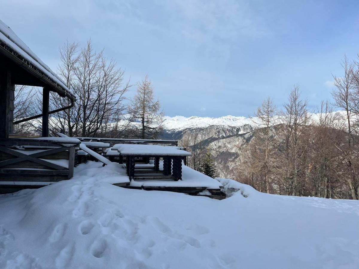 Chalet Burja At Vogel Mountain - Cable Car Access Or Hiking - Not Reachable With Car Bohinj Εξωτερικό φωτογραφία