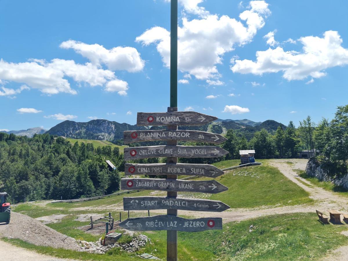 Chalet Burja At Vogel Mountain - Cable Car Access Or Hiking - Not Reachable With Car Bohinj Εξωτερικό φωτογραφία
